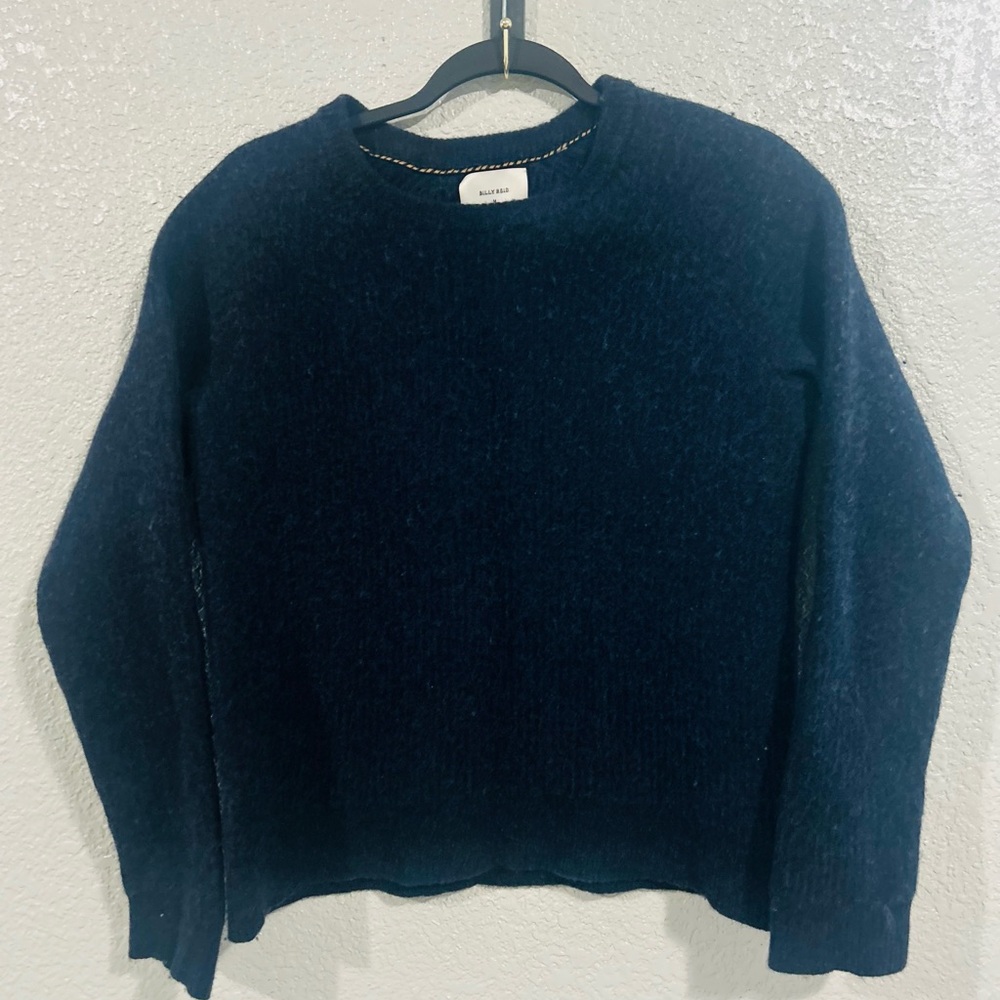 Billy Reid vintage 100% Merinol  wool sweater in a size medium.